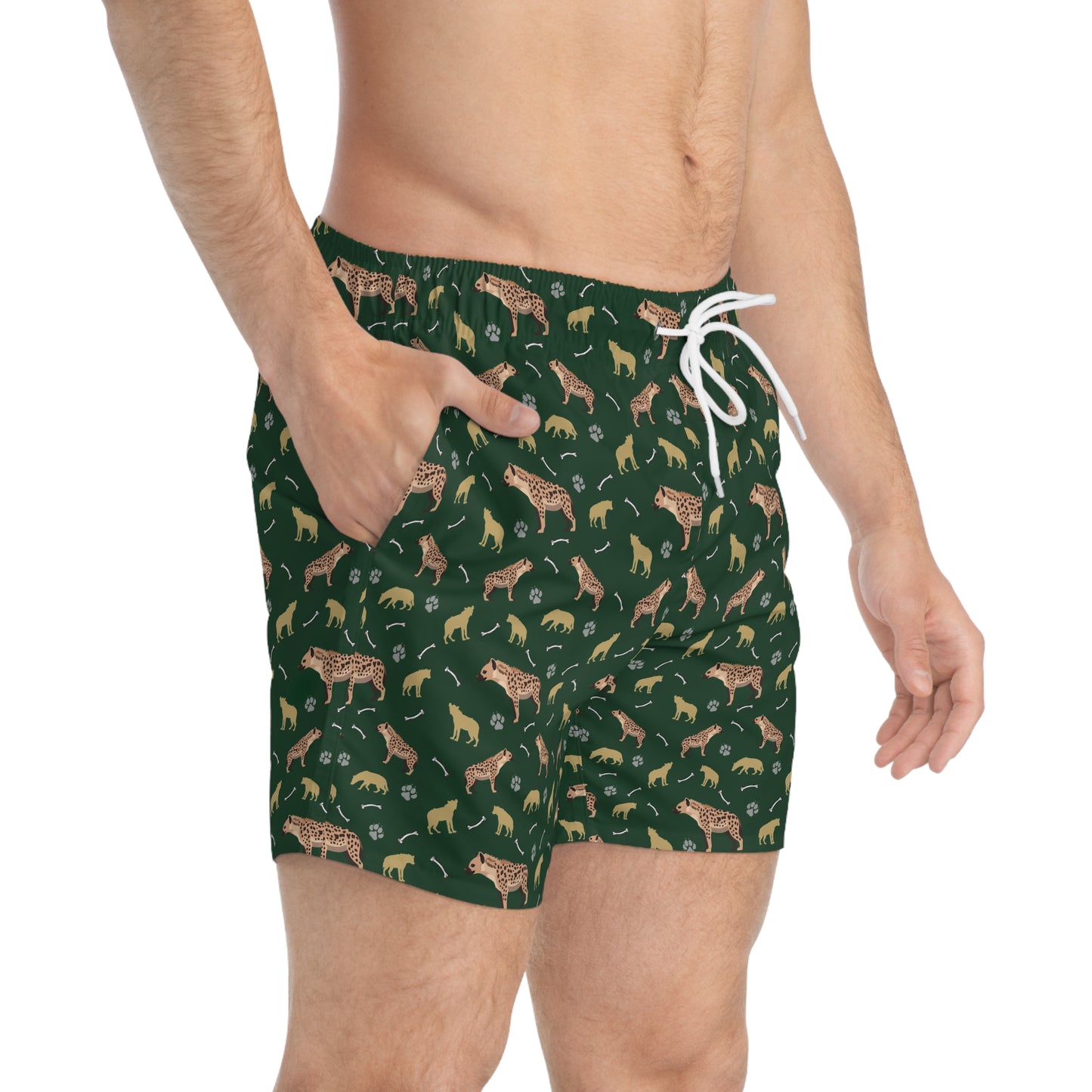 Hyena Clan Swim Trunks