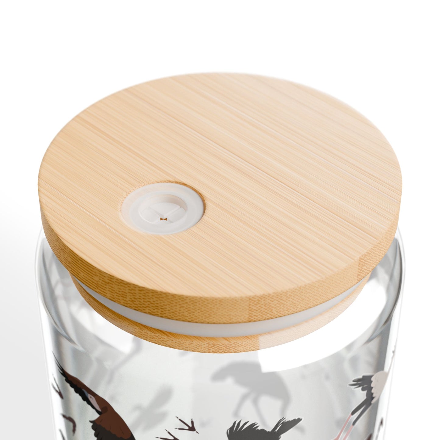 Safari Bird Sipper Glass