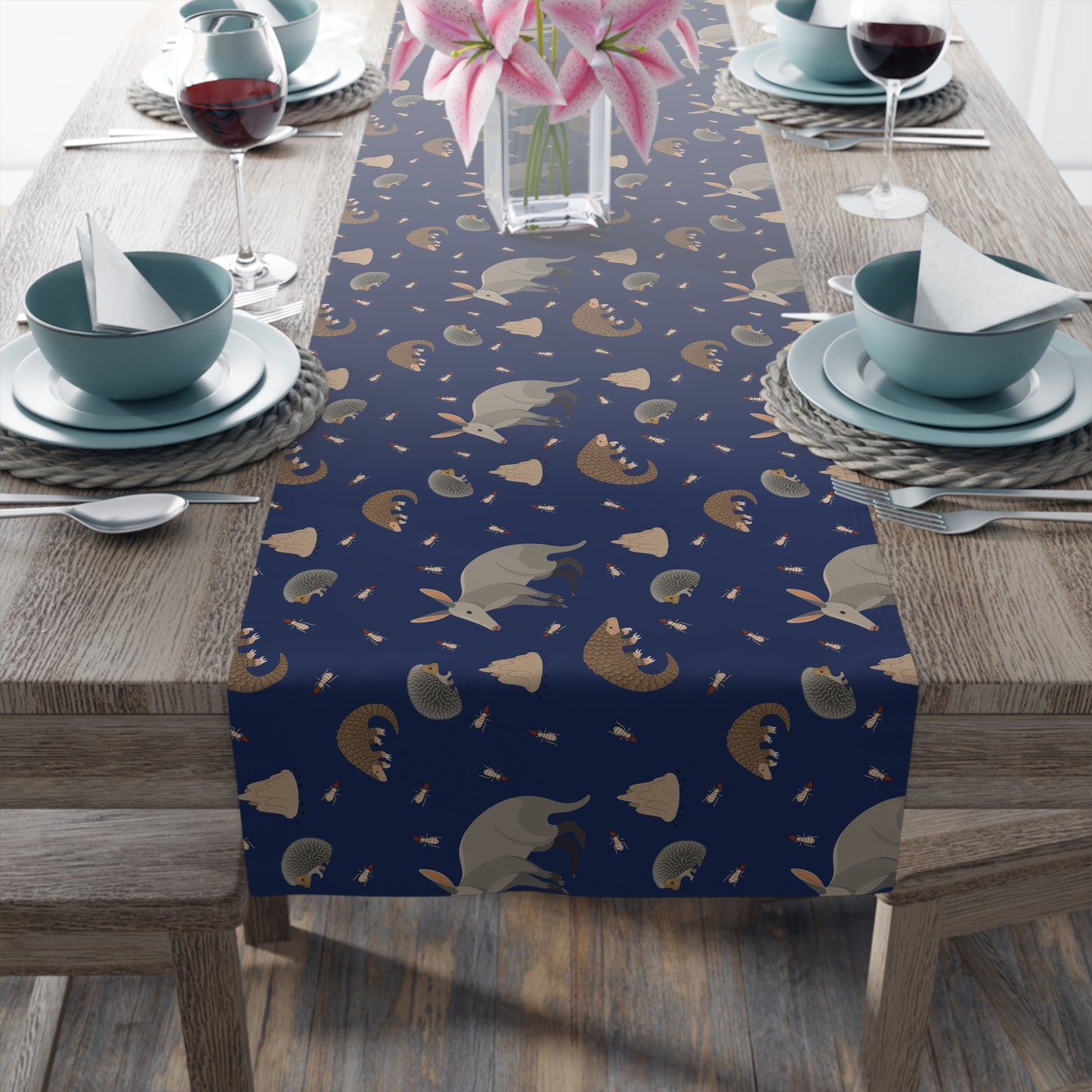 Table Runner - Nocturnal Animal