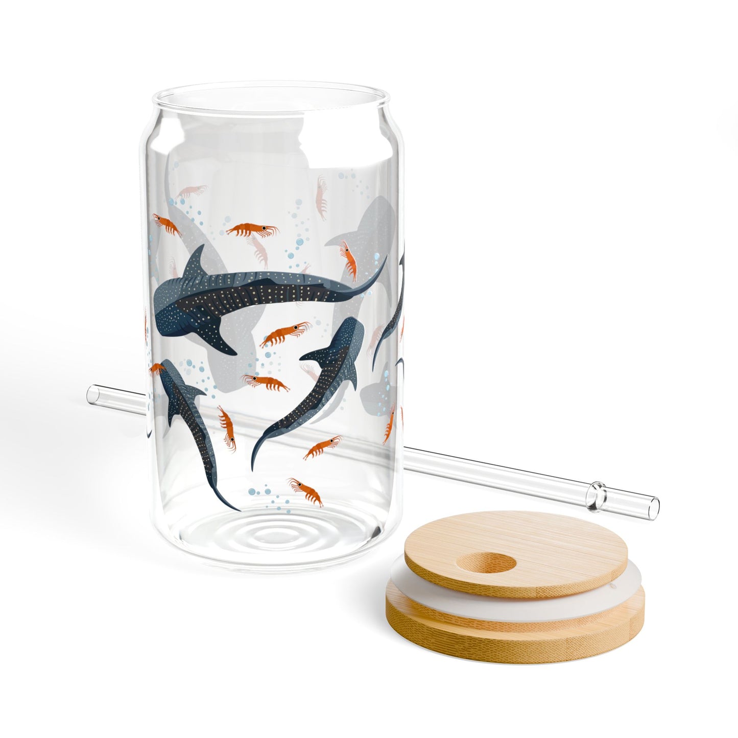 Whale Shark - Sipper Glass
