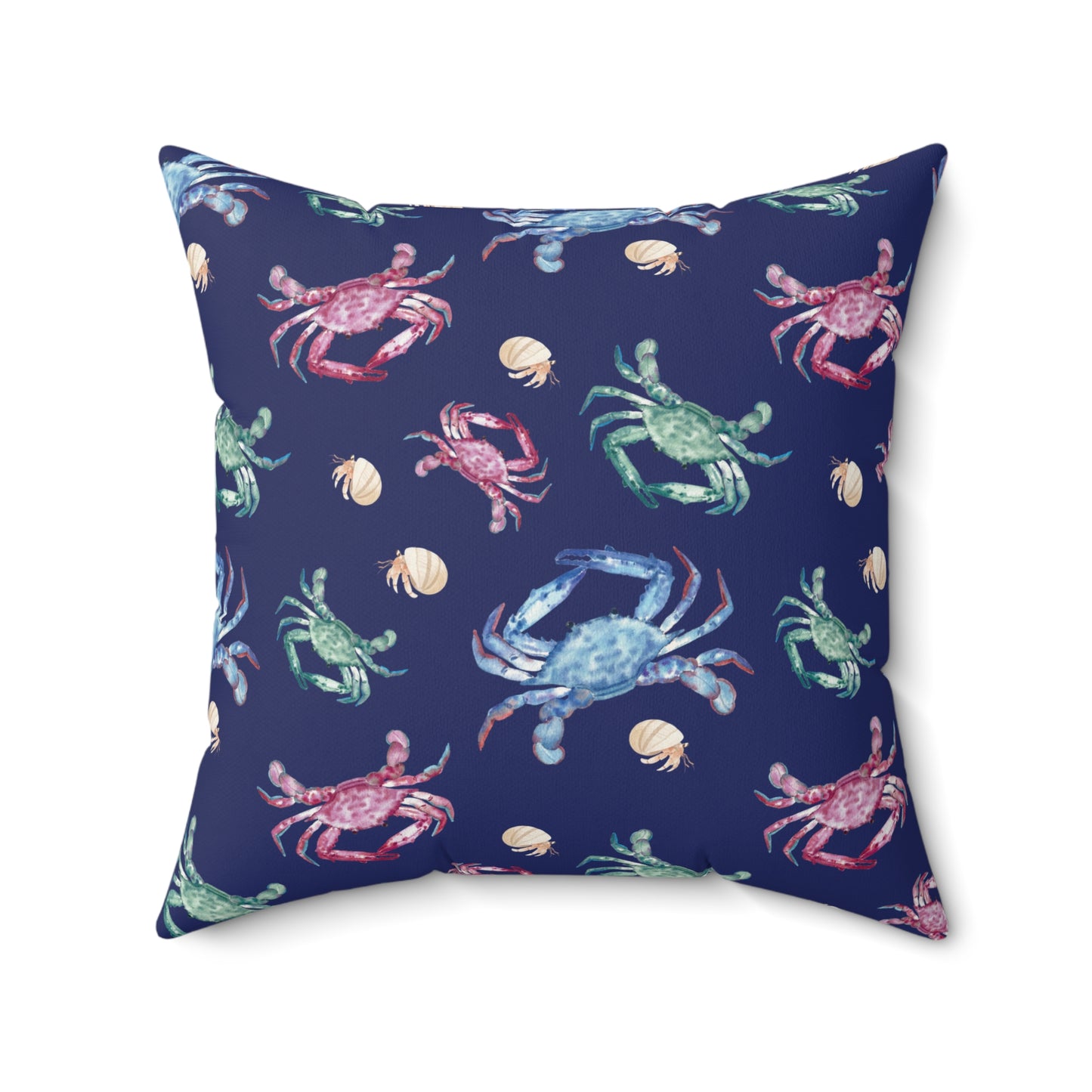 Beach Dweller Lux Faux Suede Throw Pillow with Insert - 18" x 18", 20" x 20"