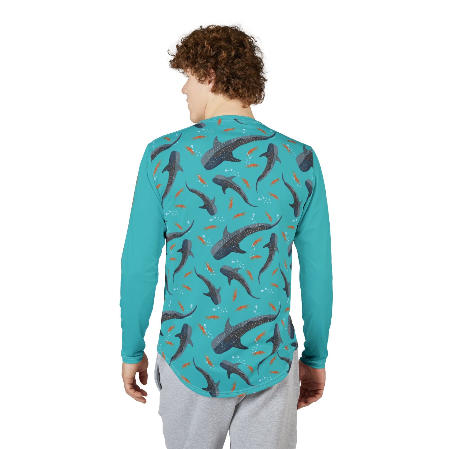 Whale Shark - Men's UV Protection Long Sleeve Shirt