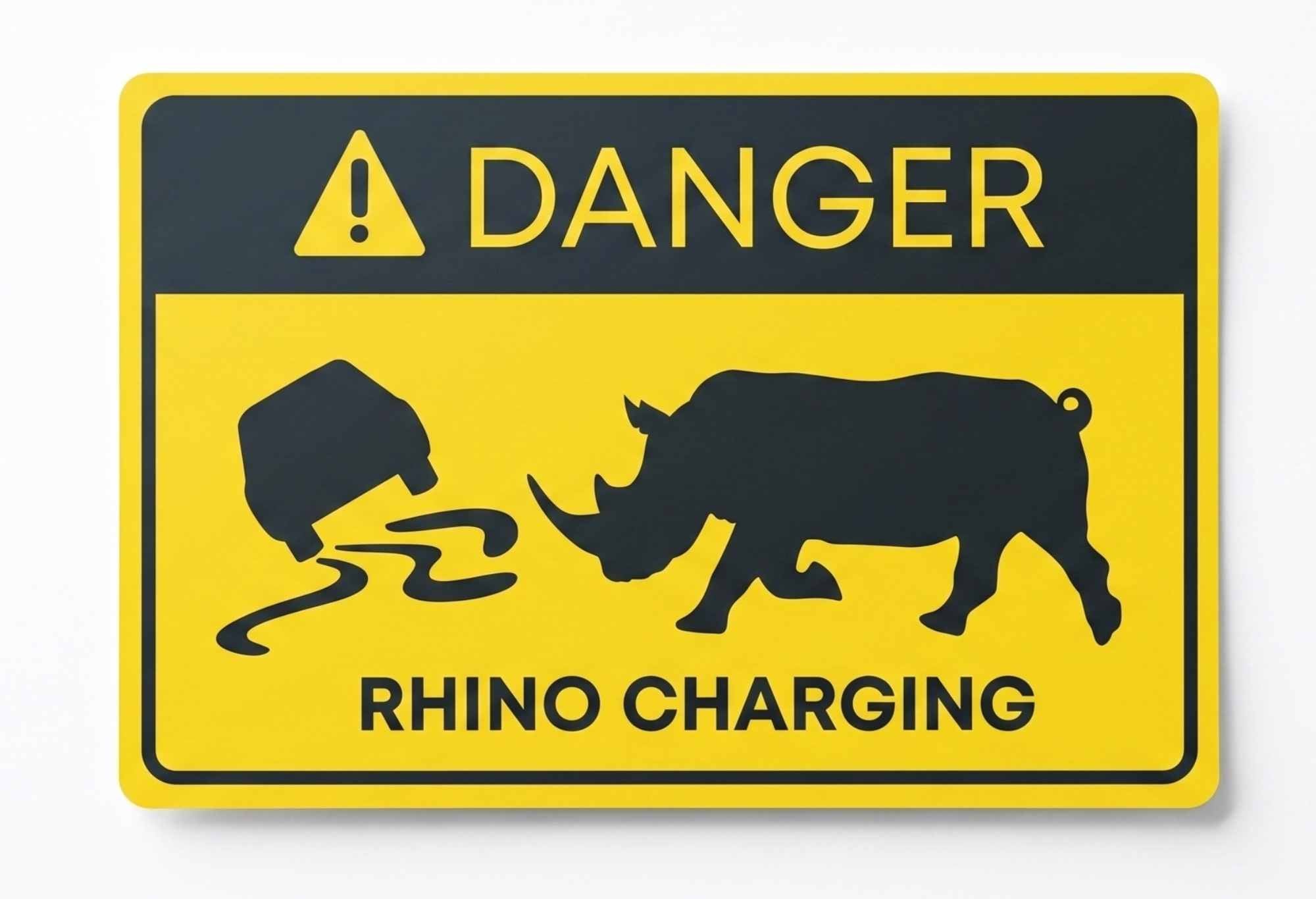 Safari Warning Stickers