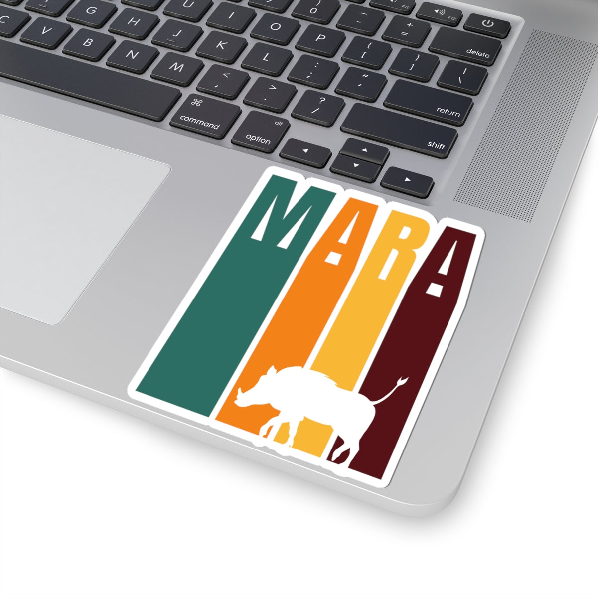 Safari Themed, Warthog, Masai Mara, Vibrant Kiss-Cut Stickers for Laptop, Scrapbooking, Gifts, Eco-Friendly Decor, Customizable Designs