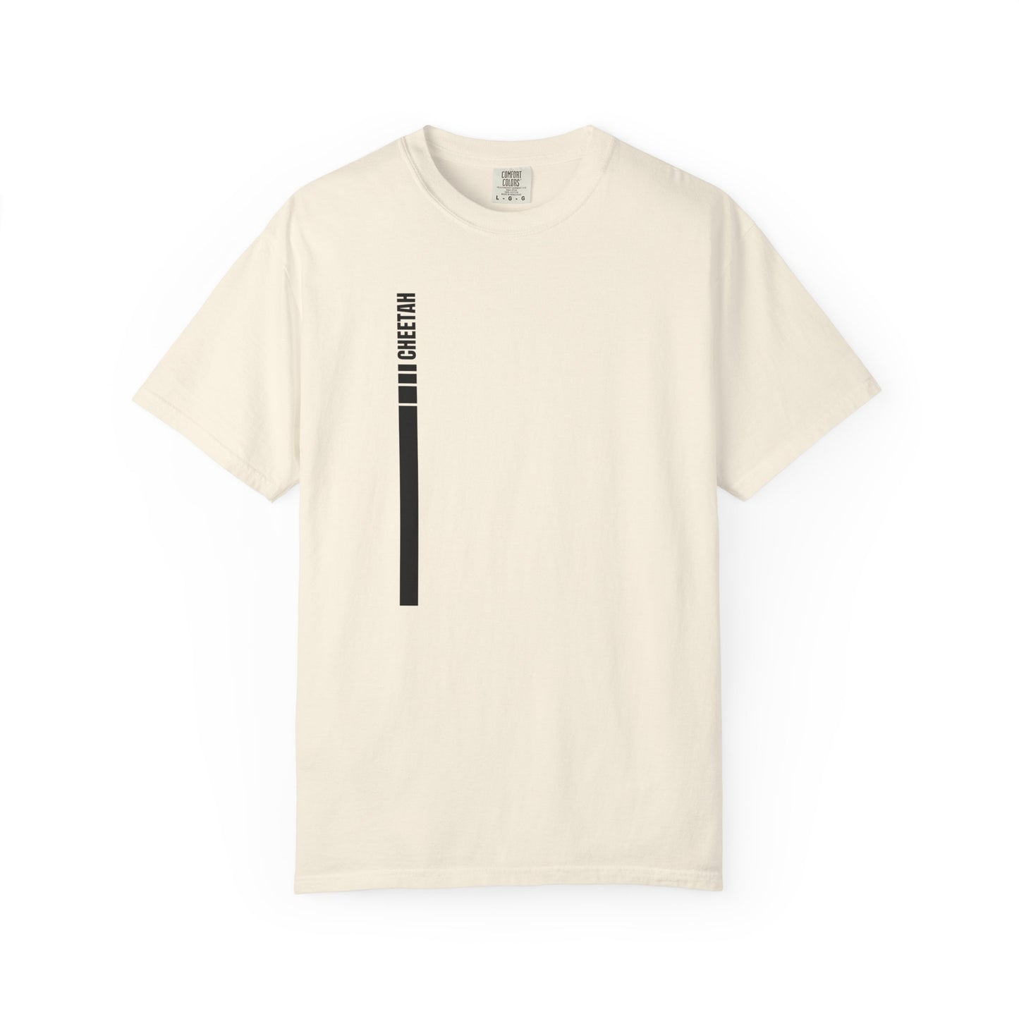 Cheetah Component Graphic T-Shirt, Unique Casual Wear, Fashionable Gift, Nature Lover Apparel, Perfect for Wildlife Enthusiasts