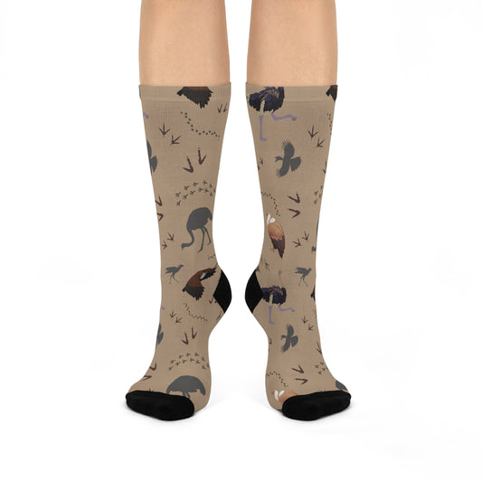 Safari Bird Socks
