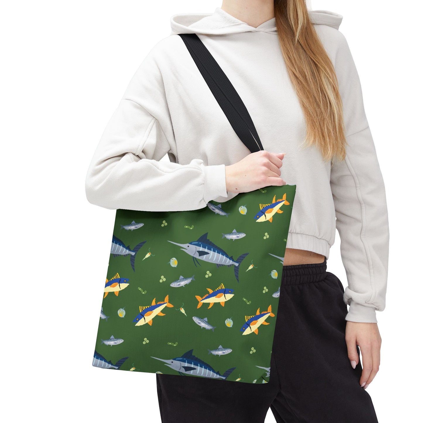 Marine Food Chain Tote Bag
