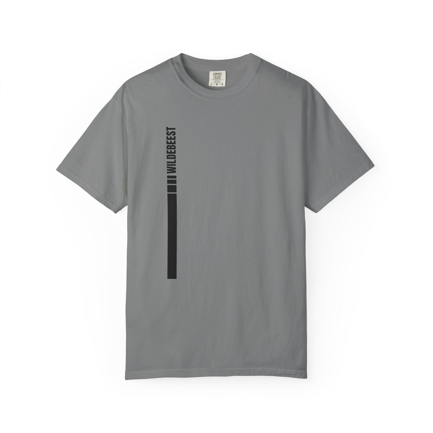 Wildebeest Component Graphic T-Shirt, Unique Casual Wear, Fashionable Gift, Nature Lover Apparel, Perfect for Wildlife Enthusiasts