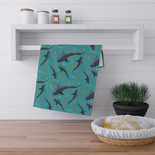 Whale Shark - Tea Towels