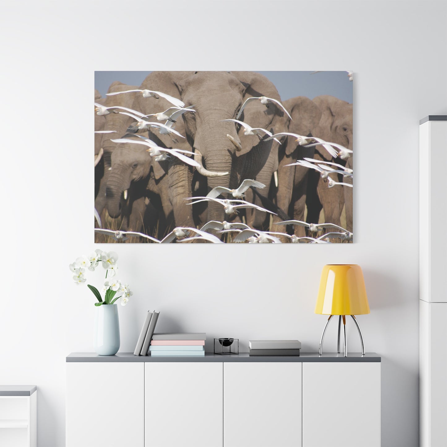 Canvas Art "Elephant Serenade "