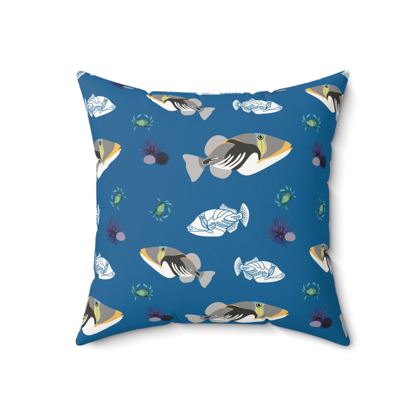 Triggerfish Lux Faux Suede Throw Pillow with Insert - 18" x 18", 20" x 20"