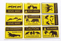 Sticker - 3D Epoxy Warning Sheet