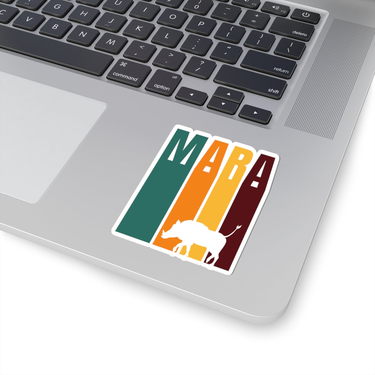 Safari Themed, Warthog, Masai Mara, Vibrant Kiss-Cut Stickers for Laptop, Scrapbooking, Gifts, Eco-Friendly Decor, Customizable Designs