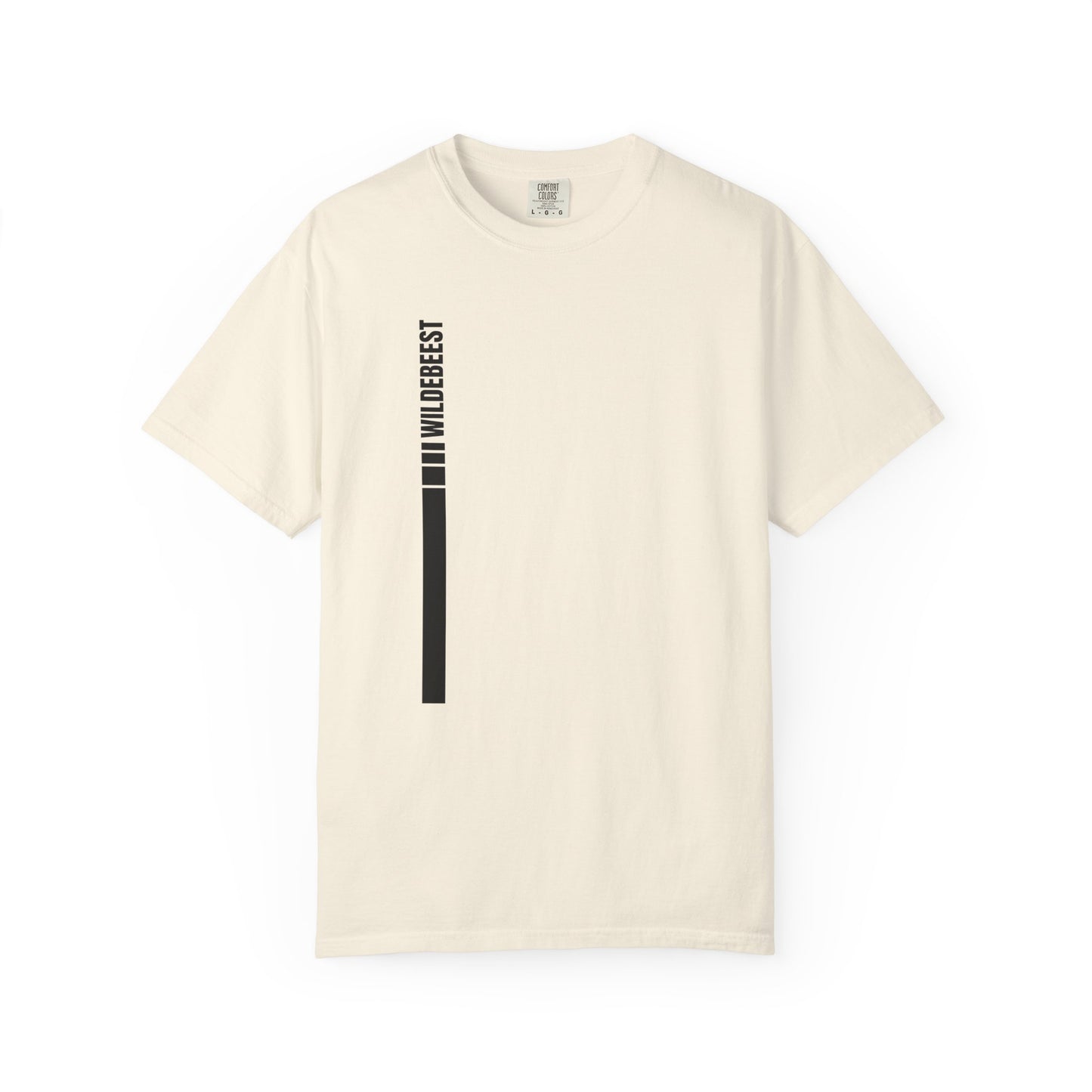 Wildebeest Component Graphic T-Shirt, Unique Casual Wear, Fashionable Gift, Nature Lover Apparel, Perfect for Wildlife Enthusiasts