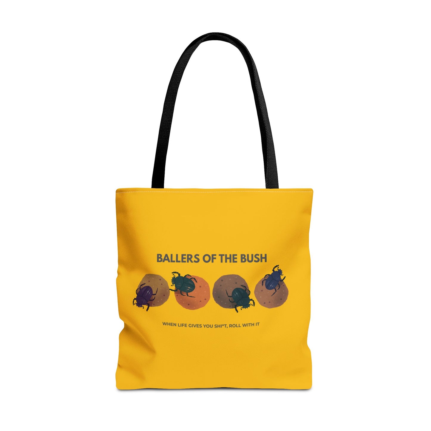 Dung Beetle Rolling Tote Bag