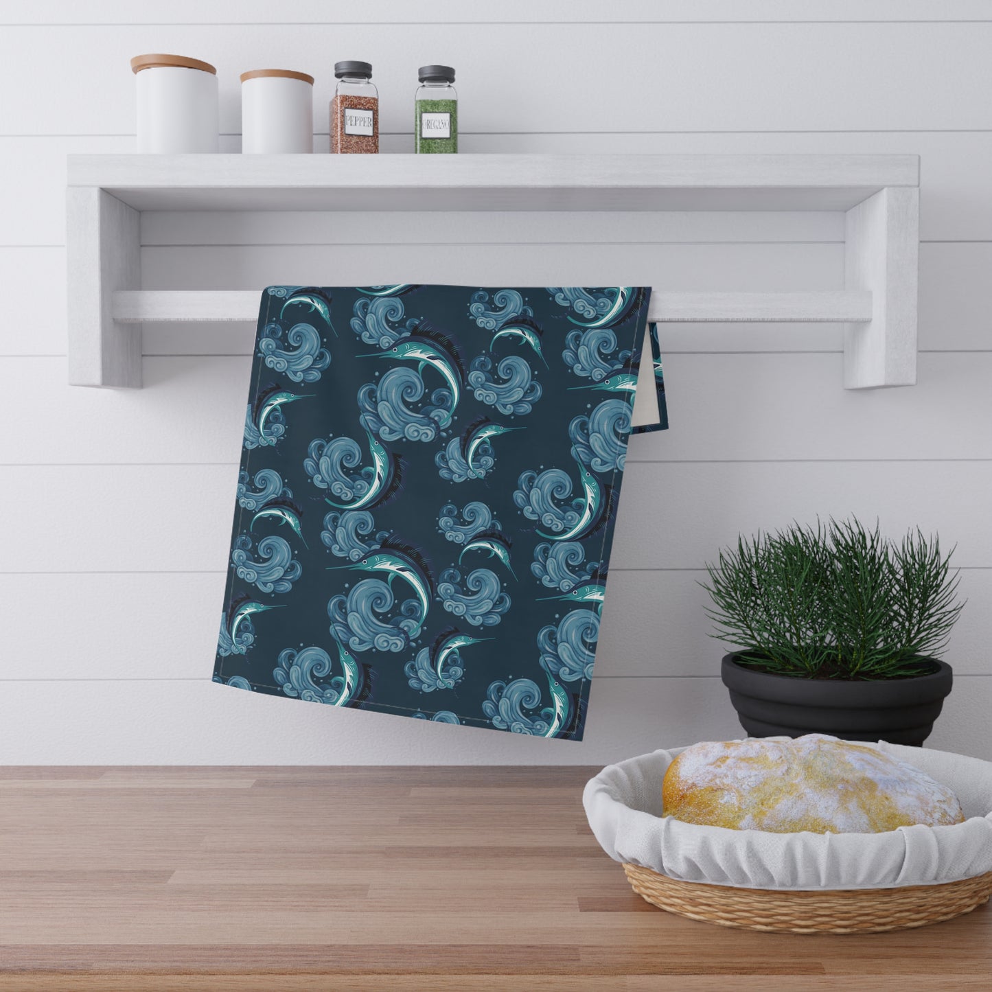Jumping Marlin - Tea Towels