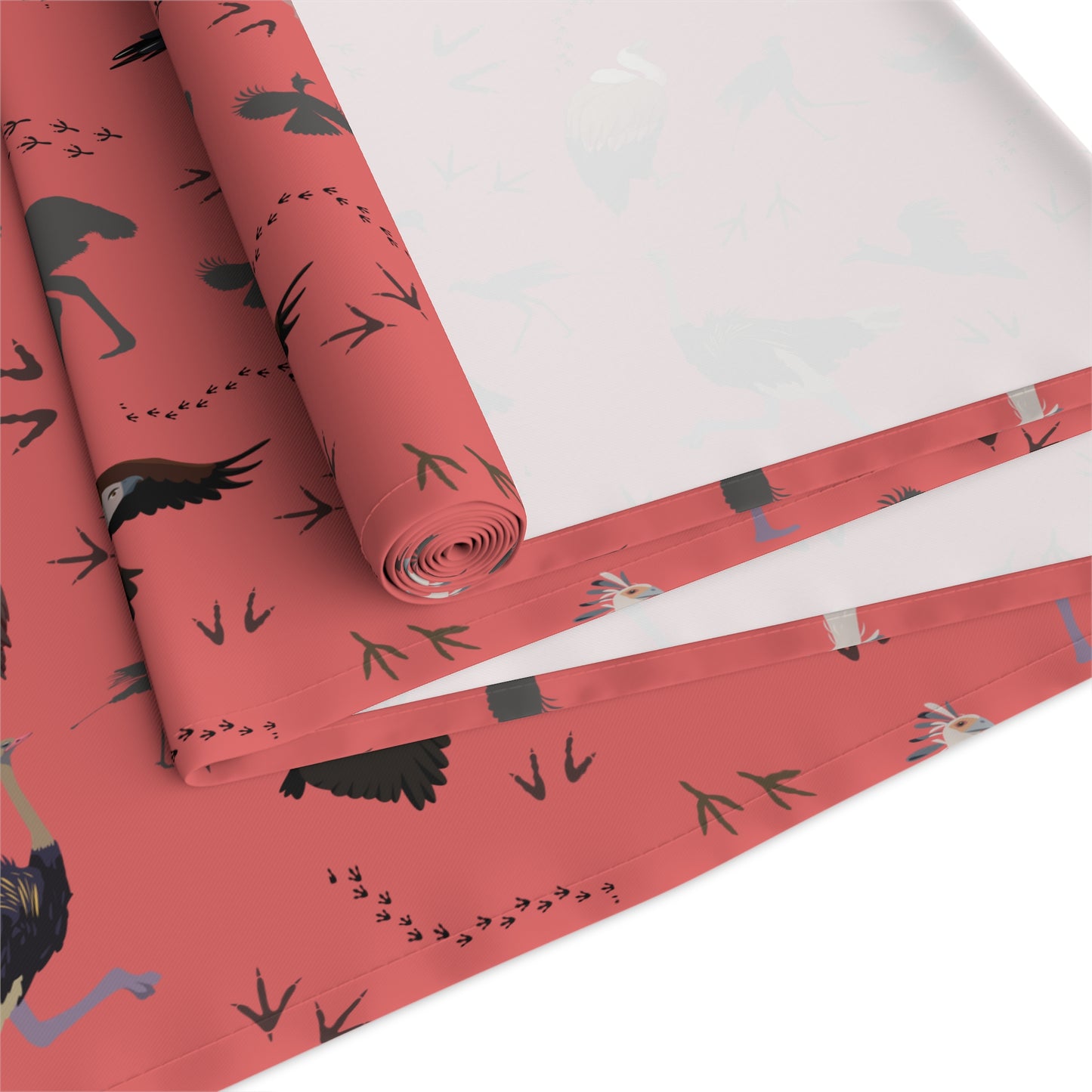Table Runner - Safari Bird Print (Water Melon)