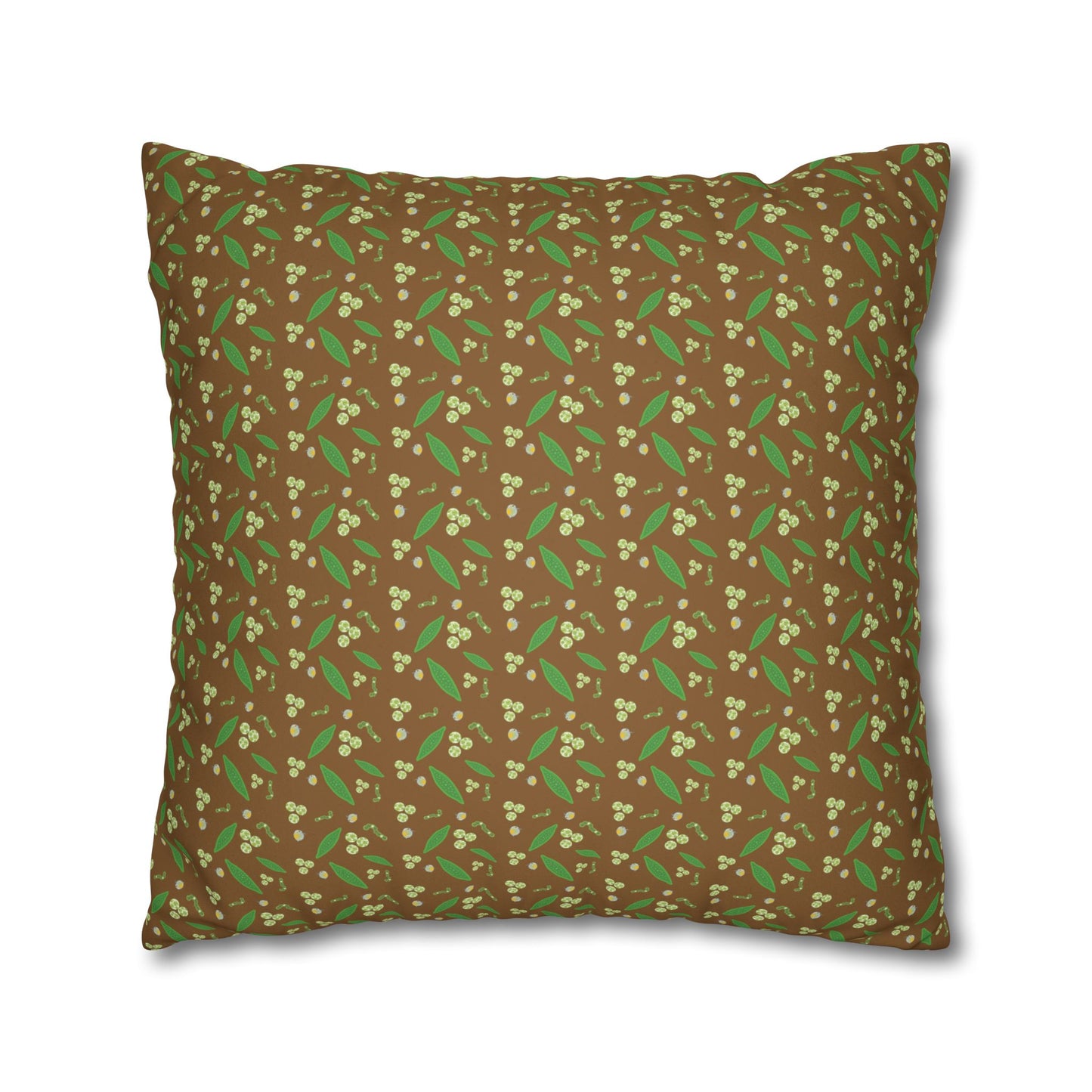 Plankton Lux Faux Suede Throw Pillow Cover – 18" x 18" & 20" x 20"