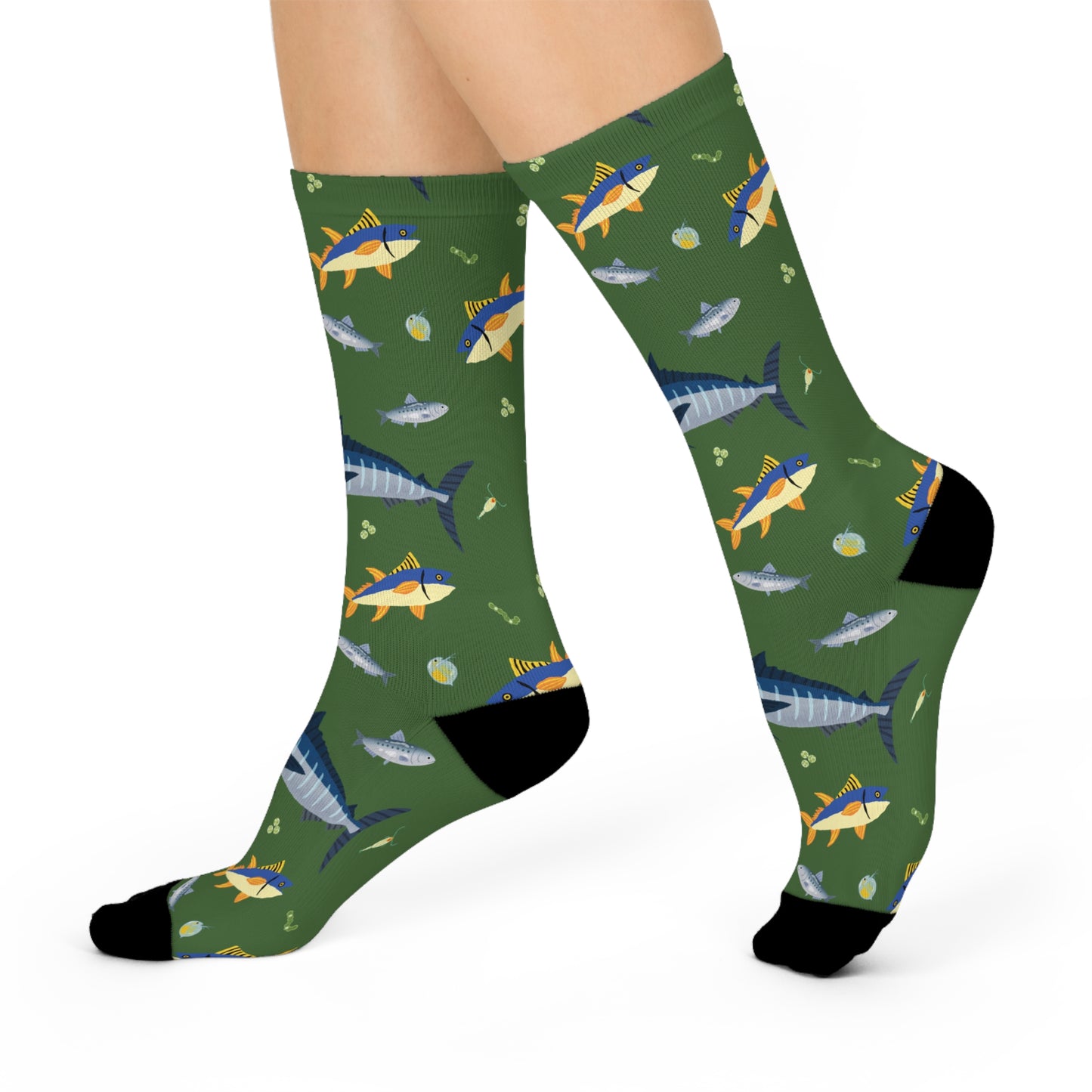 Marine Food Chain Socks