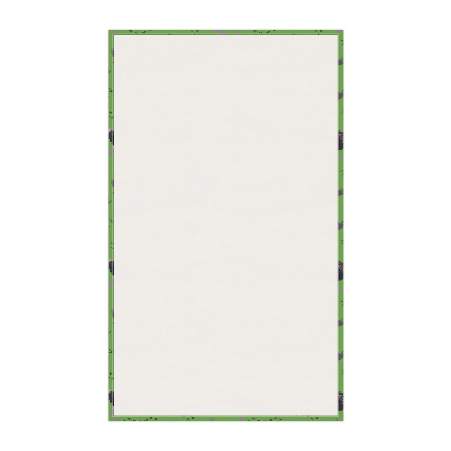 Charming Safari Bird Print Tea Towels (Green), Rustic Kitchen Decor, Farmhouse Style, Gift for Animal Lovers, Boho Kitchen Accessories