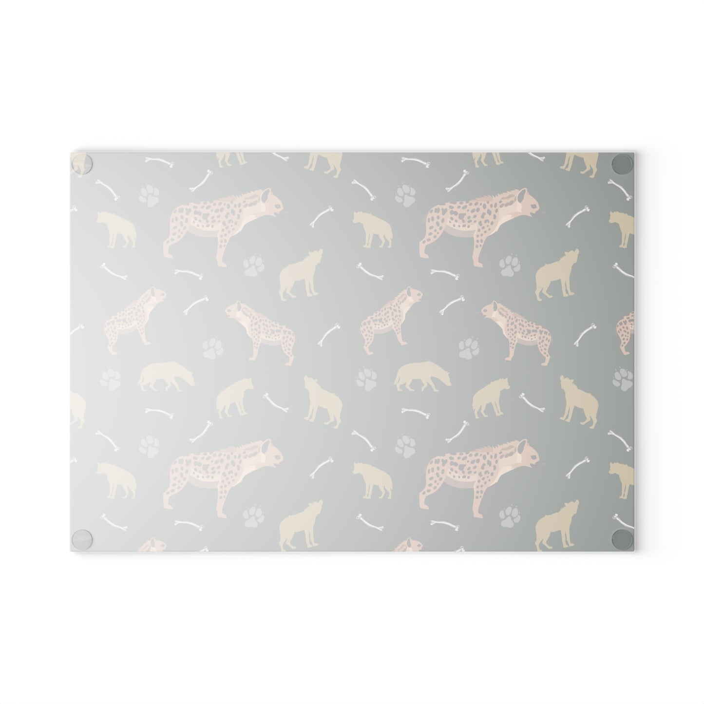 Hyena Clan Glass Cutting Board