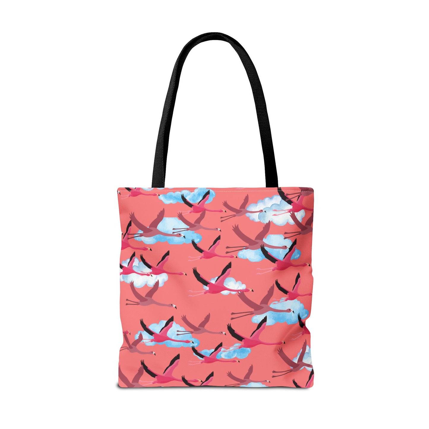 Flying Flamingo Tote Bag