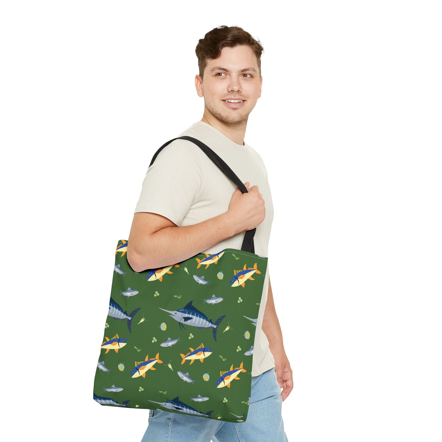Marine Food Chain Tote Bag