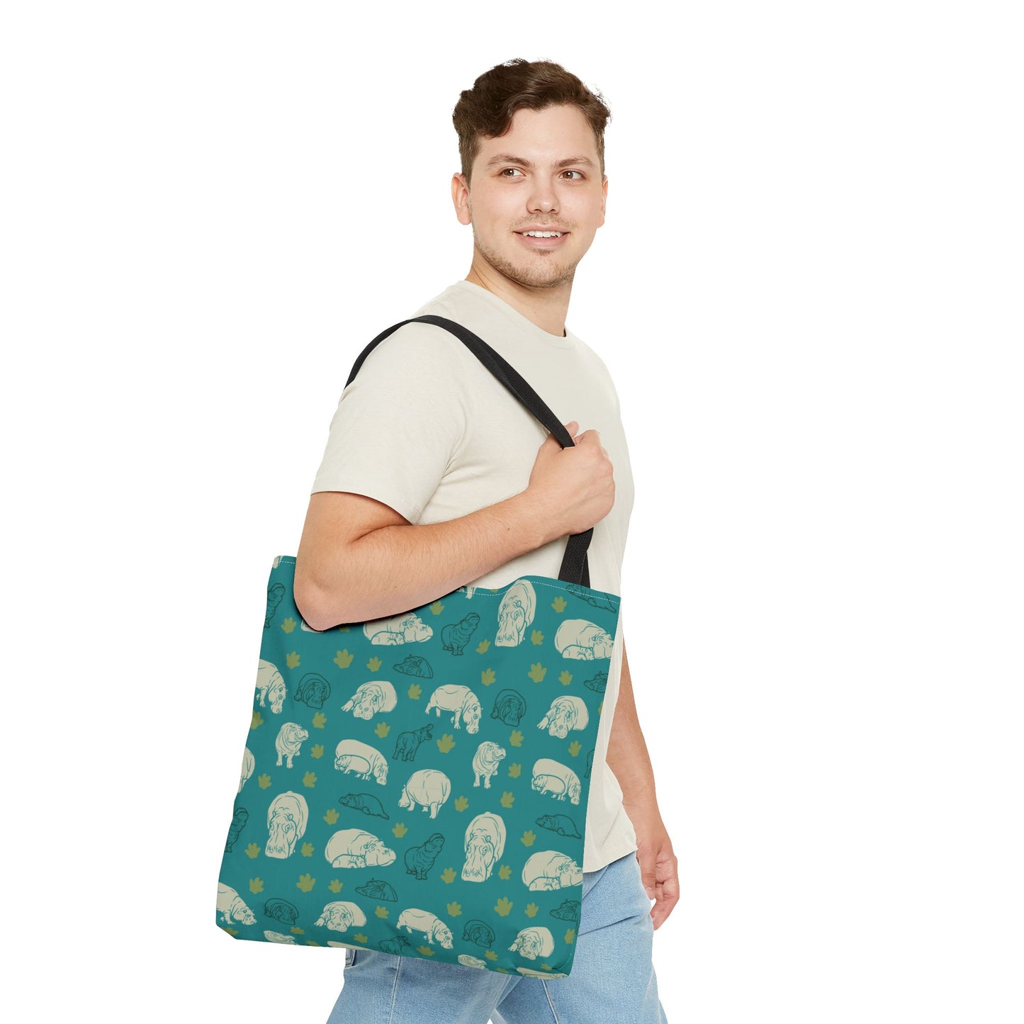 Hippo Pod Tote Bag