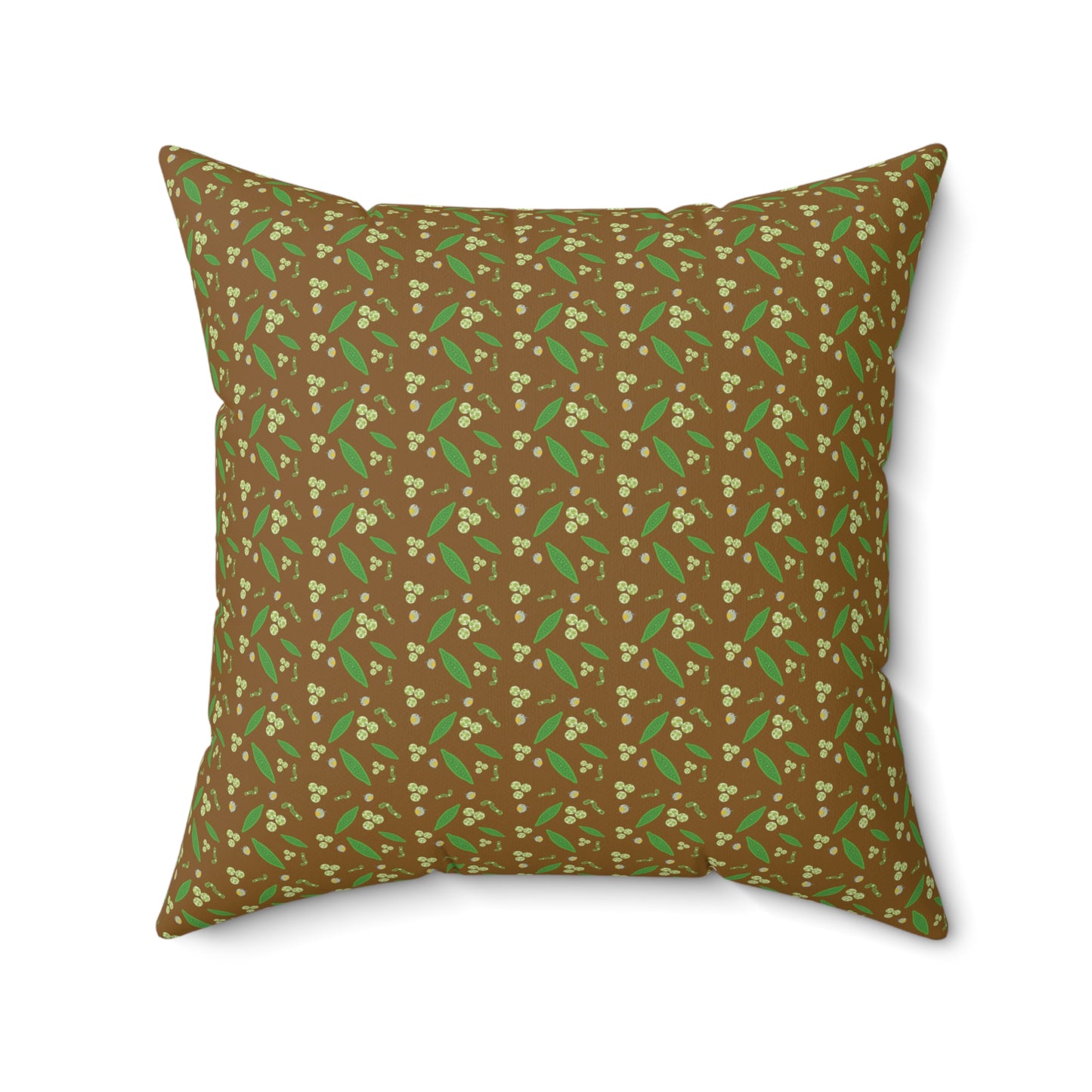 Plankton Lux Faux Suede Throw Pillow with Insert - 18" x 18", 20" x 20"