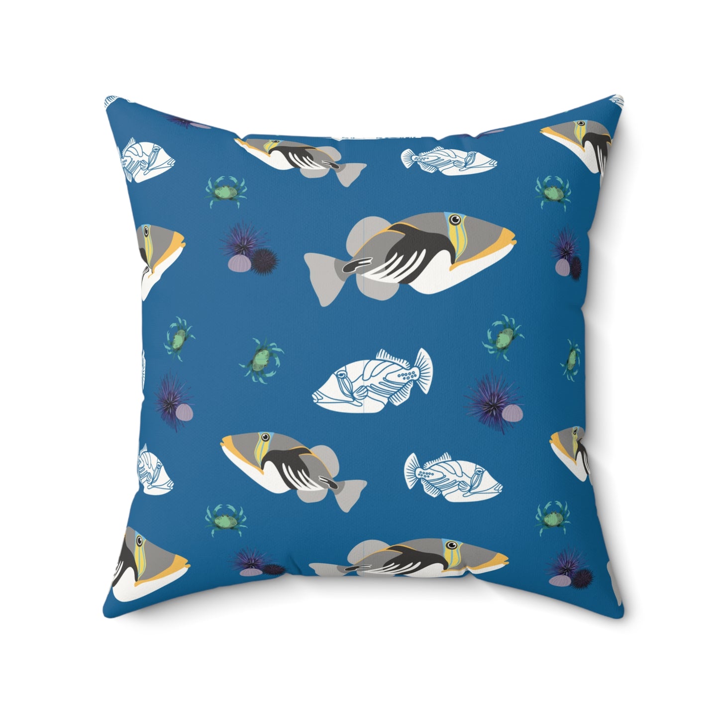 Triggerfish Lux Faux Suede Throw Pillow with Insert - 18" x 18", 20" x 20"