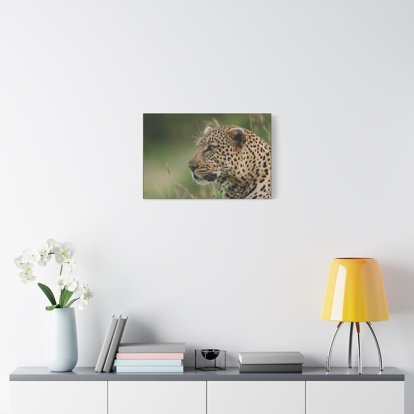 Canvas Art Leopard "Silent Watcher"