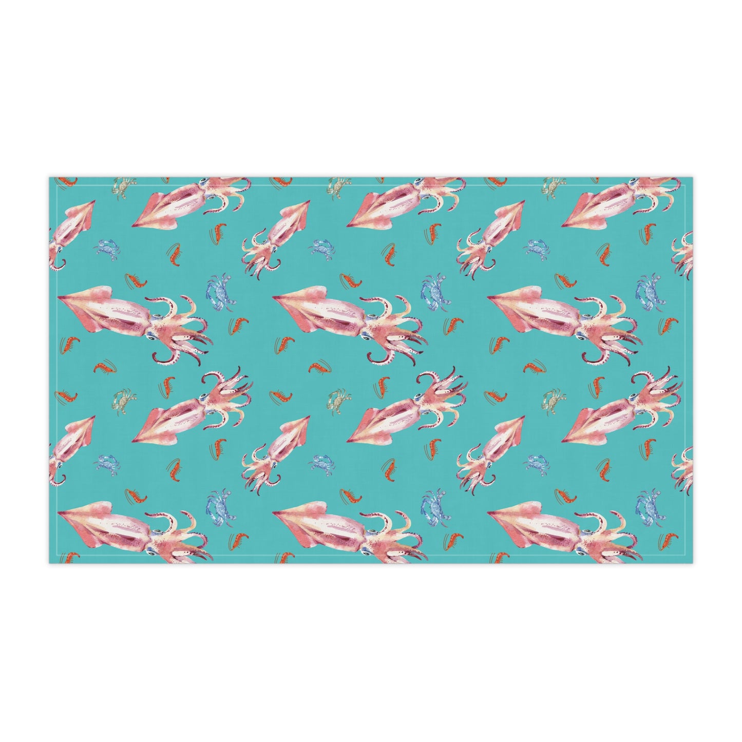 Squid Dining - Tea Towels