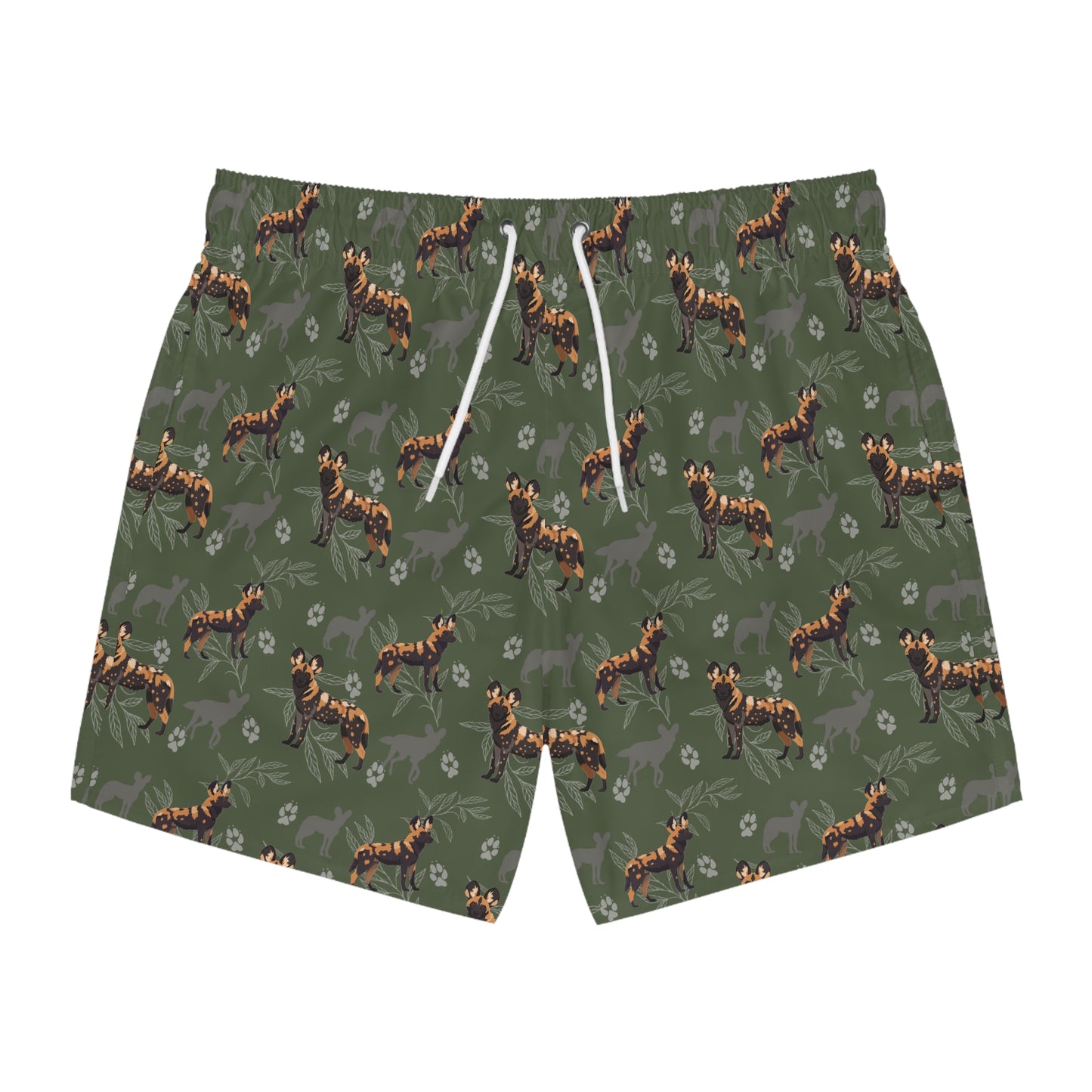 Wild Dog Pack Swim Trunks