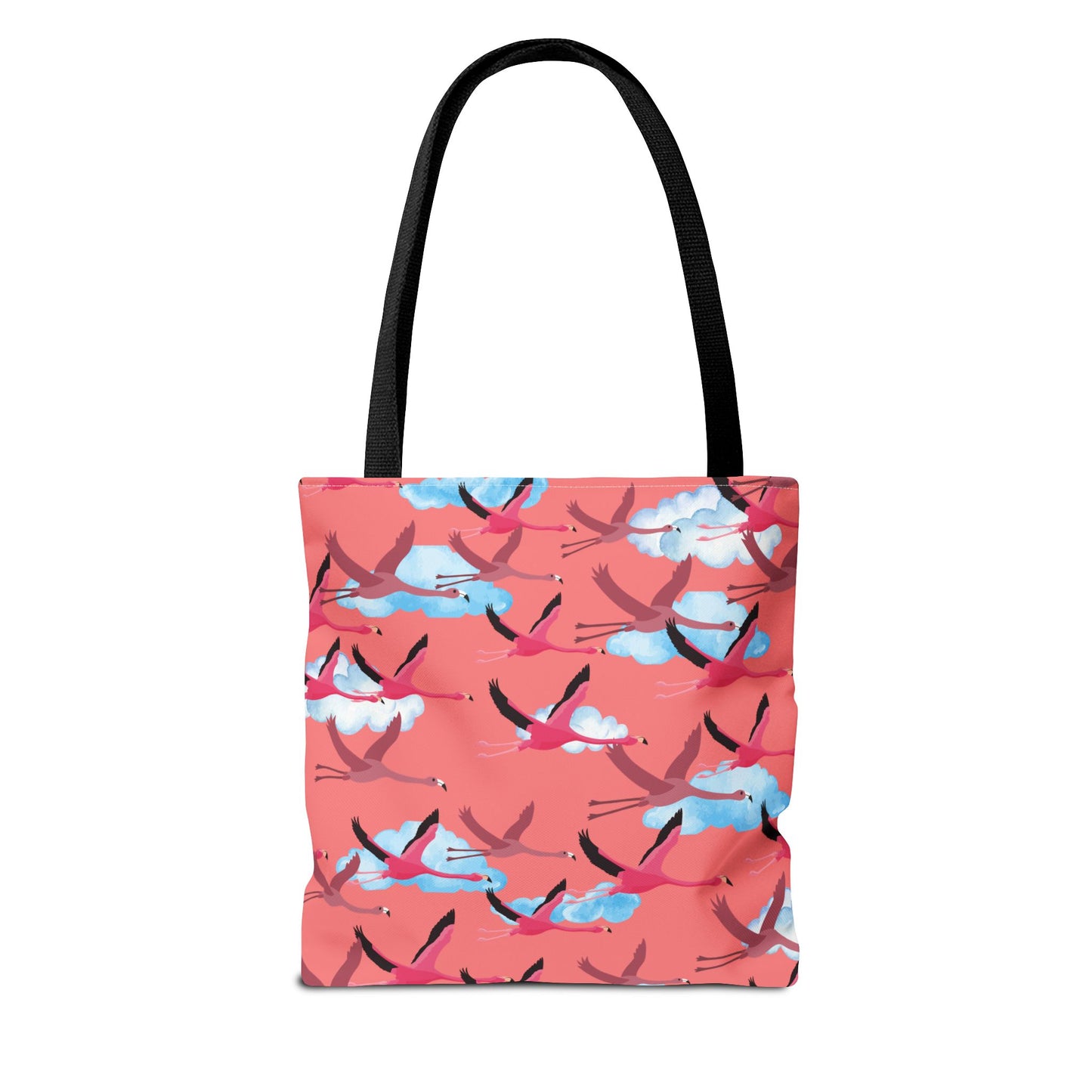 Flying Flamingo Tote Bag