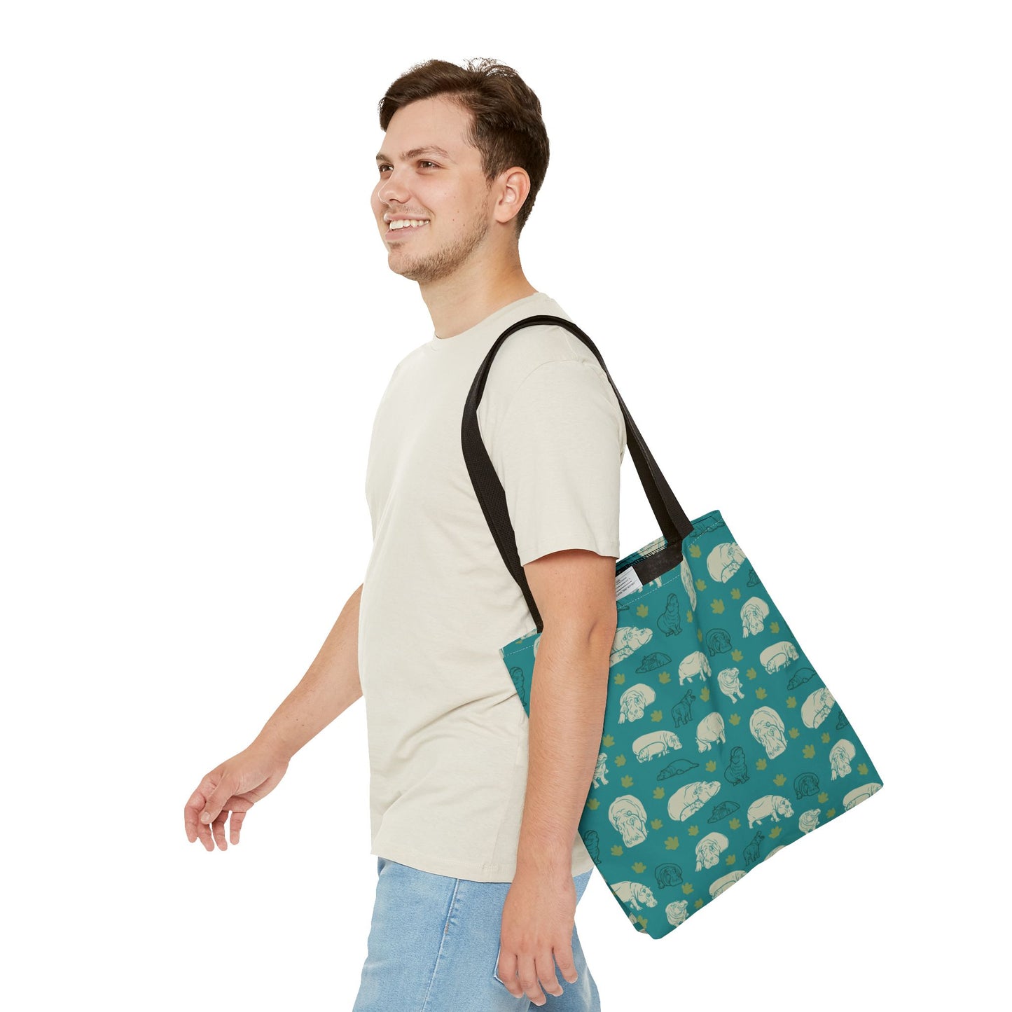 Hippo Pod Tote Bag