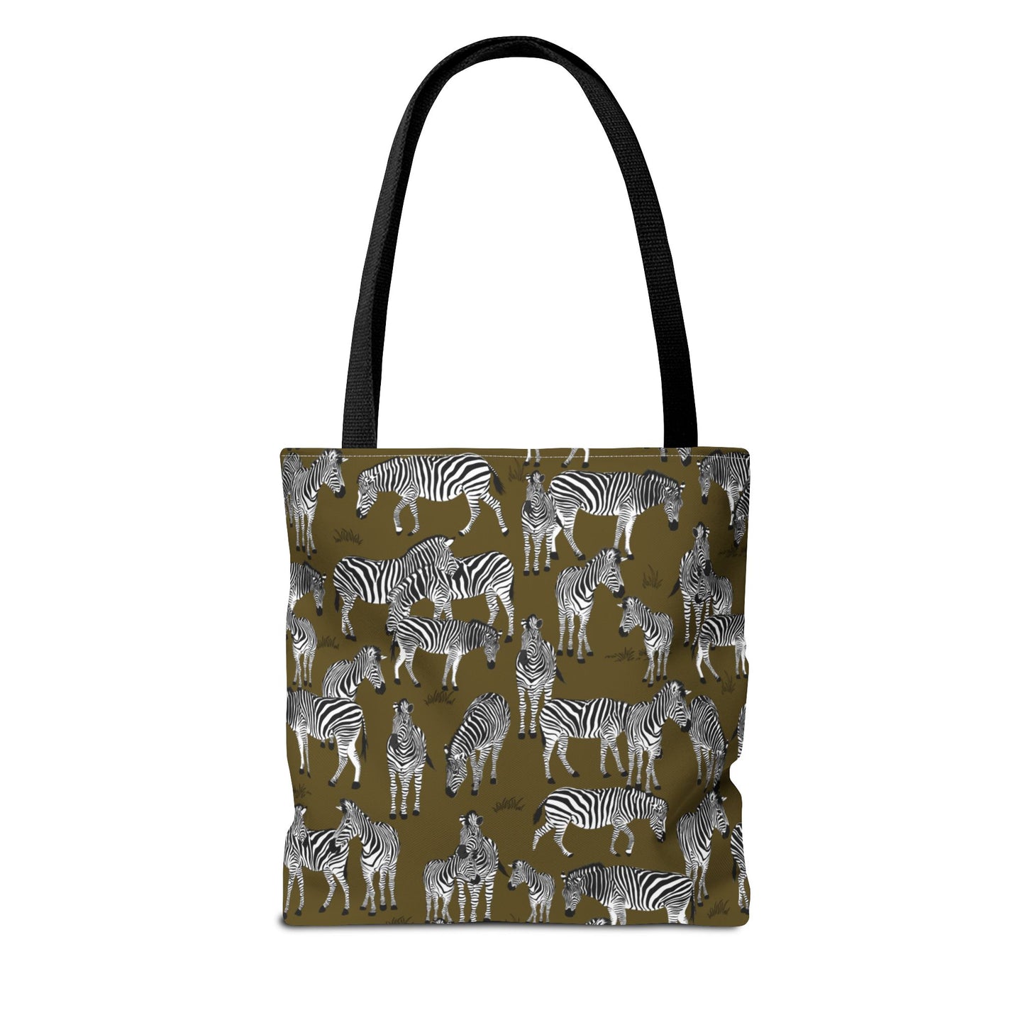 Zebra Herd Tote Bag
