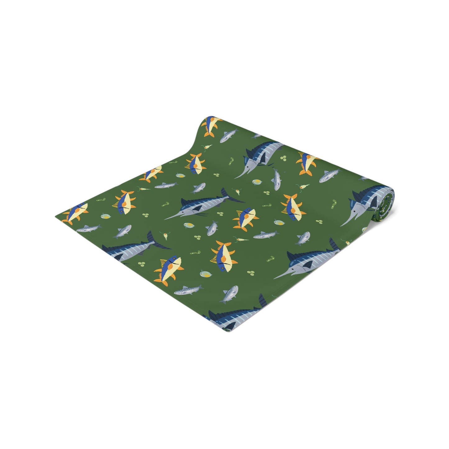 Table Runner - Marine Food Chain