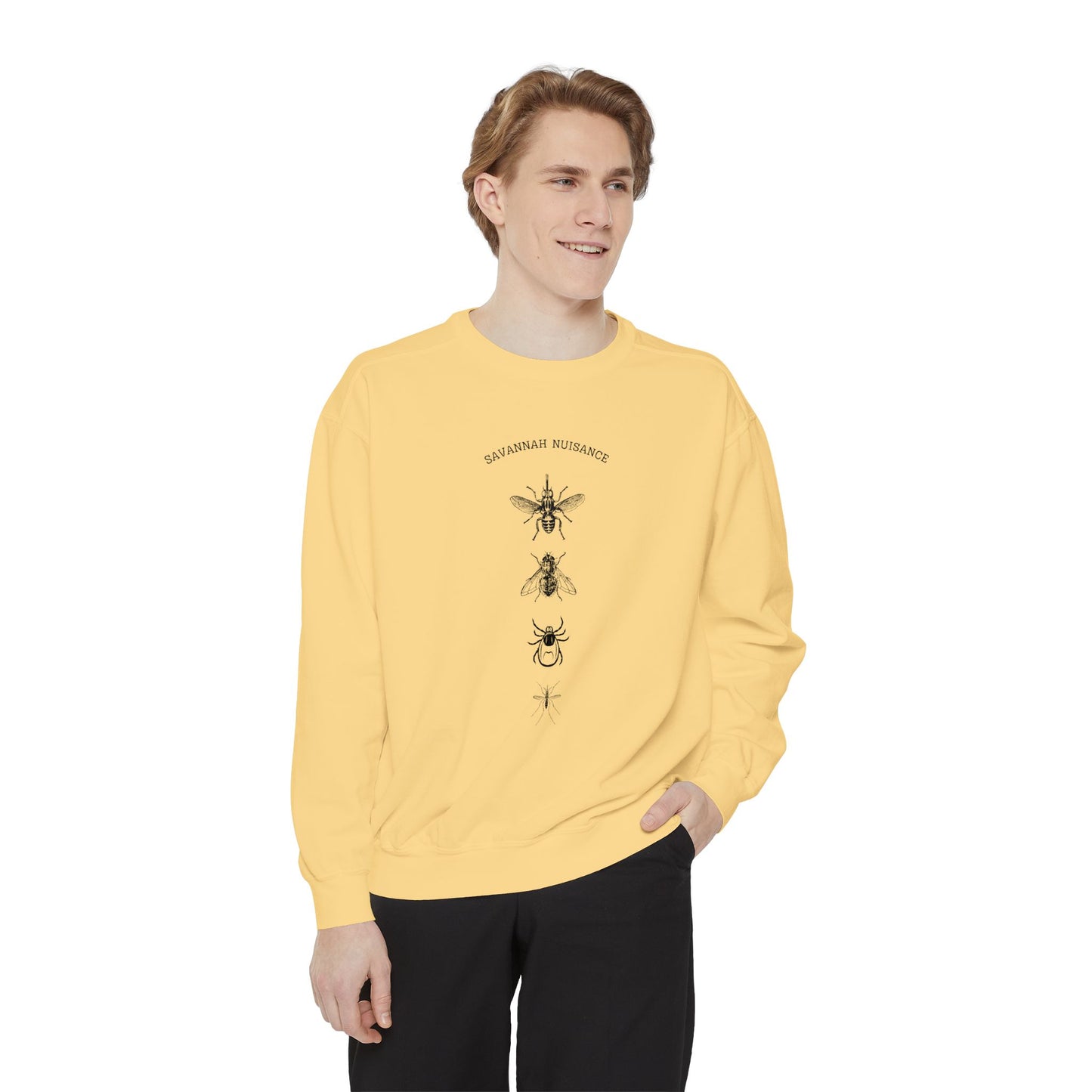 Savannah Nuisance Design Sweatshirt, Cozy Unisex Pullover, Perfect for Nature Lovers, Gifts for Biologists, Casual Layering Piece