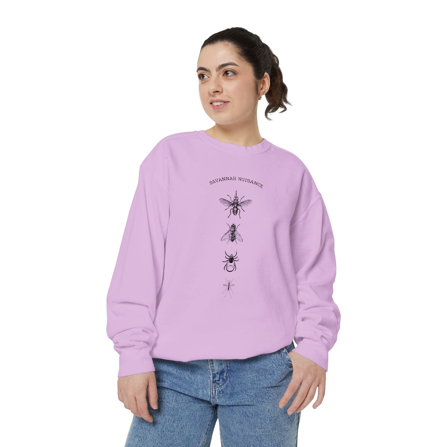 Savannah Nuisance Design Sweatshirt, Cozy Unisex Pullover, Perfect for Nature Lovers, Gifts for Biologists, Casual Layering Piece