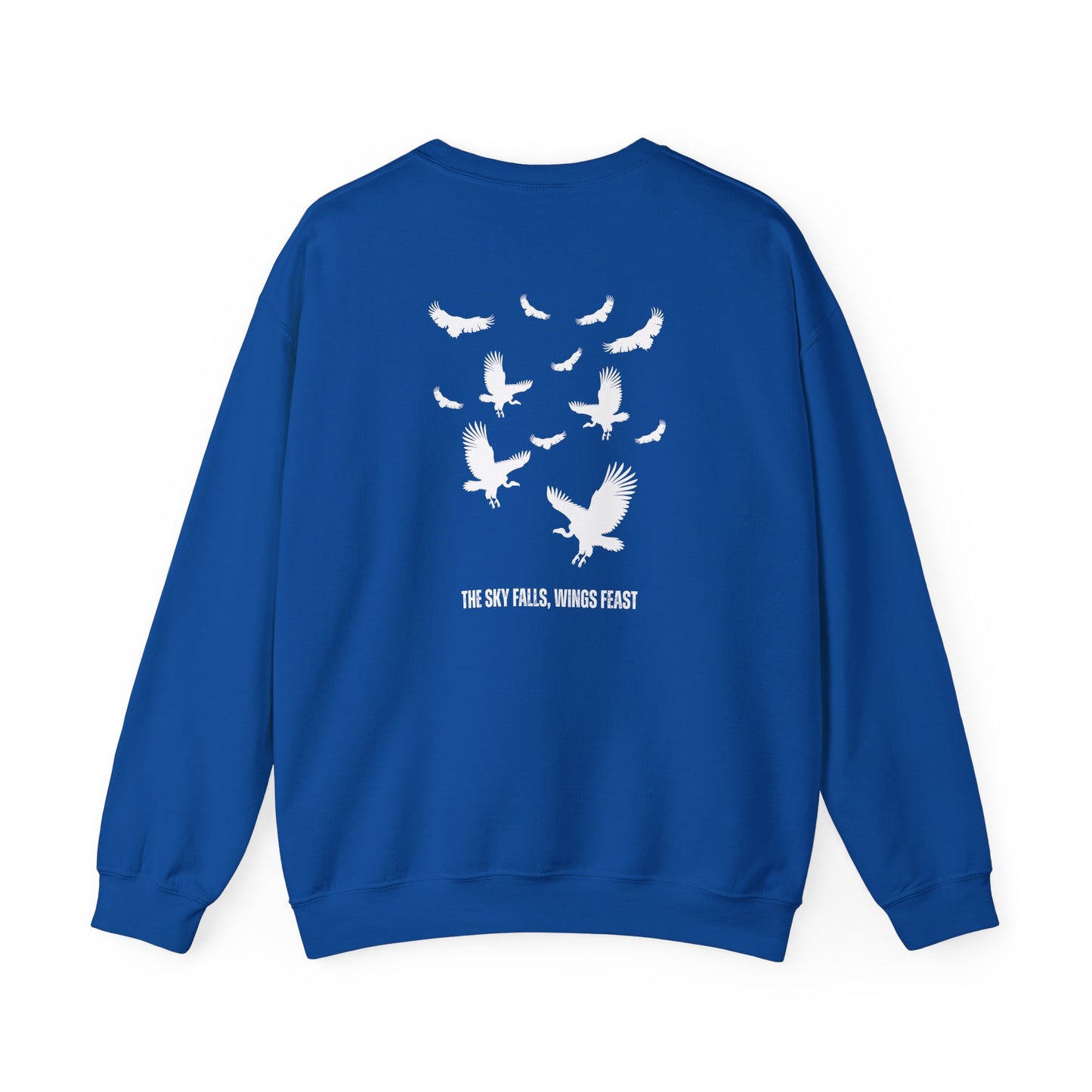 Soaring Vulture Crewneck Sweatshirt | Unisex Sweater for Nature Lovers, Perfect for Gift Giving, Cozy Wear, Outdoor Adventures, Eco-Friendly