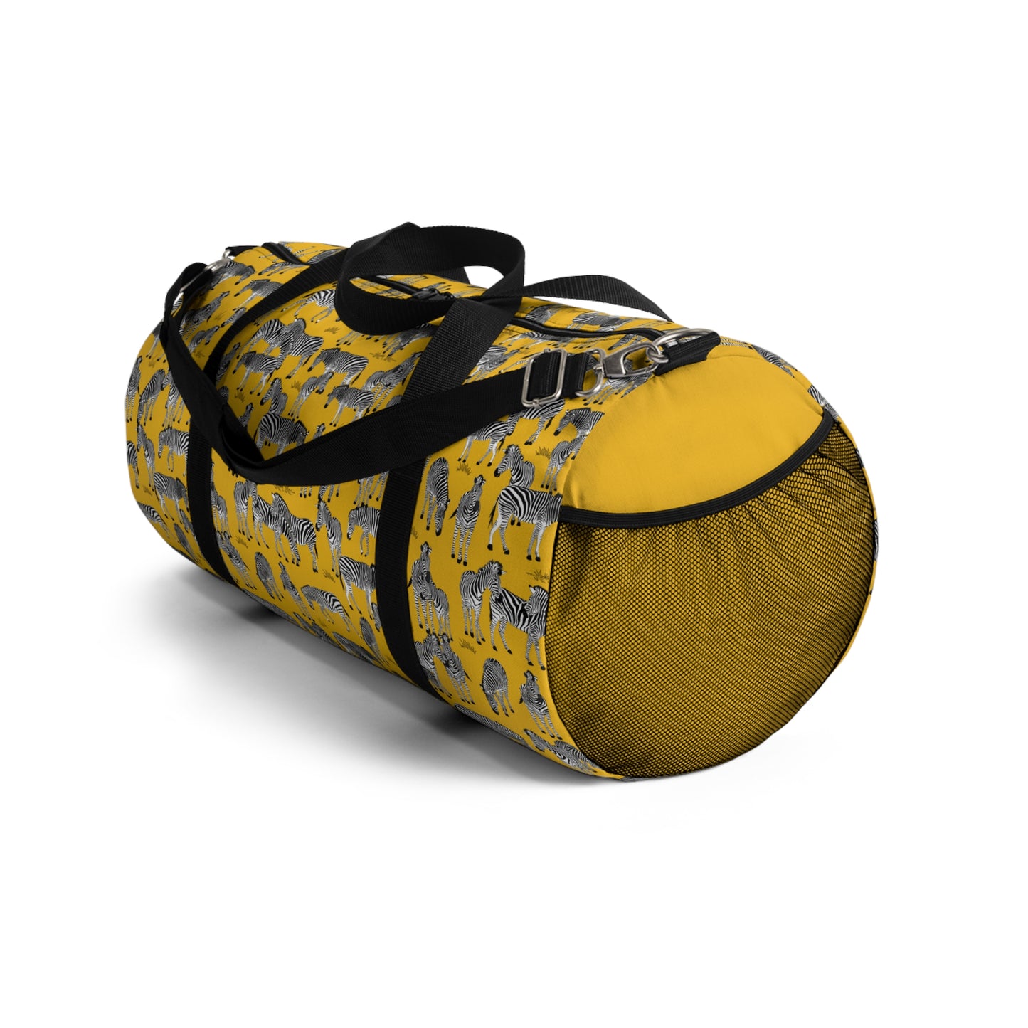 Zebra Herd Print Duffel Bag for Adventurers, Gym Tote, Travel Companion, Eco-Friendly Sports Bag, Perfect Gift for Animal Lovers