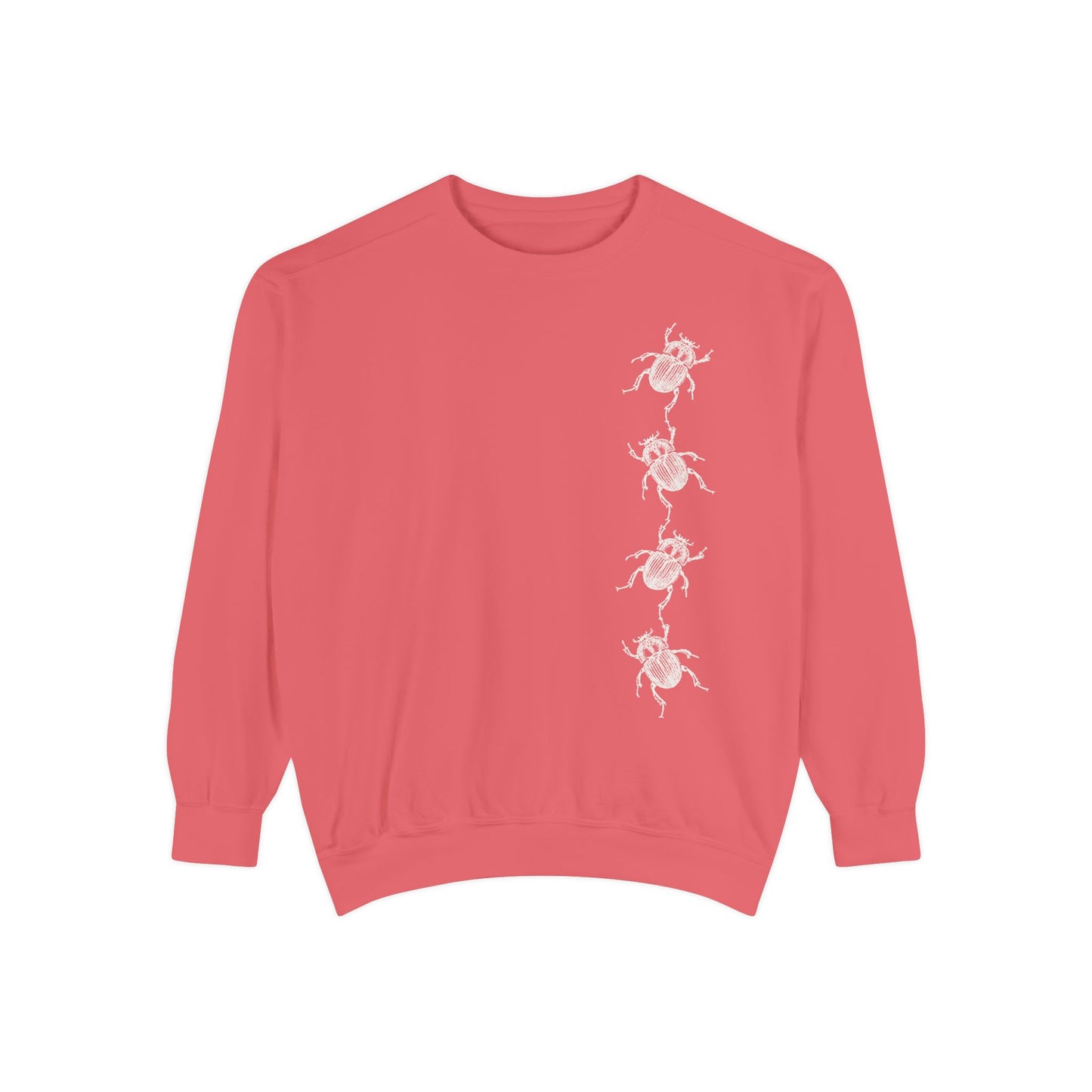 Dung Beetle Chain Design Sweatshirt, Cozy Unisex Pullover, Perfect for Nature Lovers, Gifts for Biologists, Casual Layering Piece