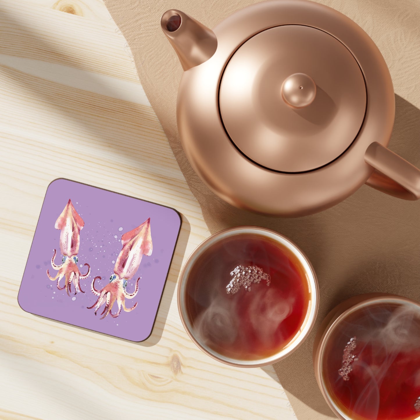 Coaster - Dancing Squid