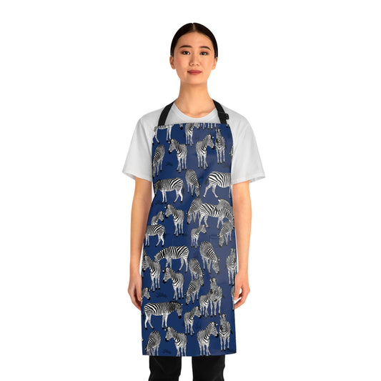 Zebra Herd Apron