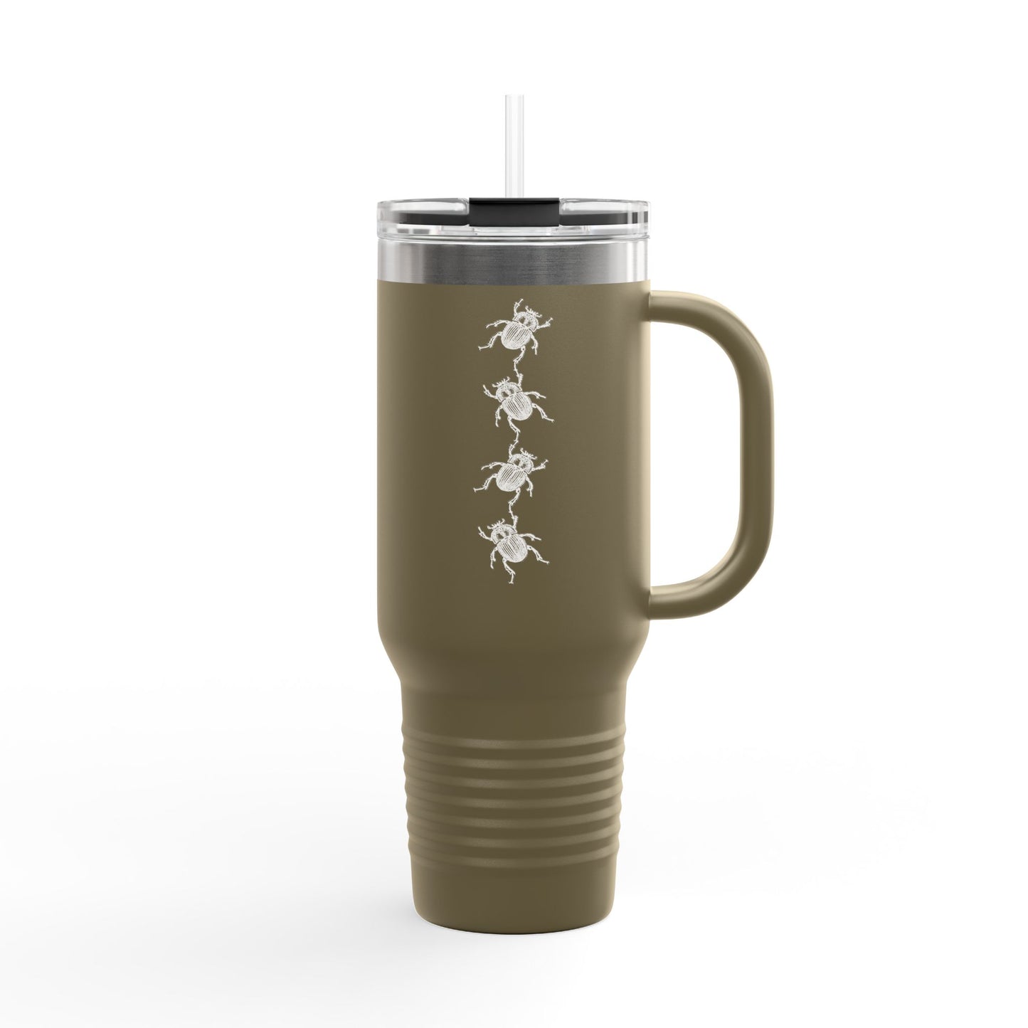 Dung Beetle Insulated Travel Mug, 40oz- Perfect for Road Trips, Adventure Enthusiasts, Camping, and Eco-Friendly Gifts, Travel Tumbler, [...]