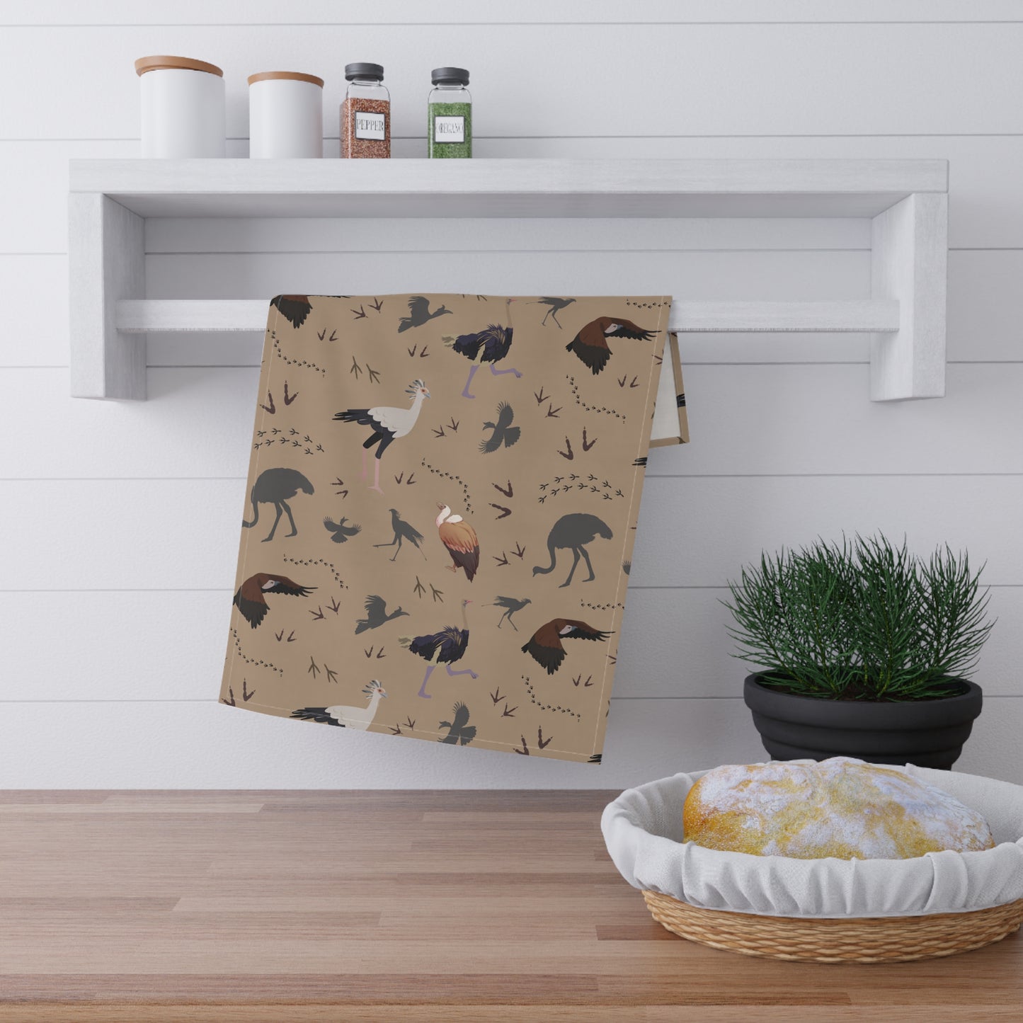 Safari Bird Tea Towels