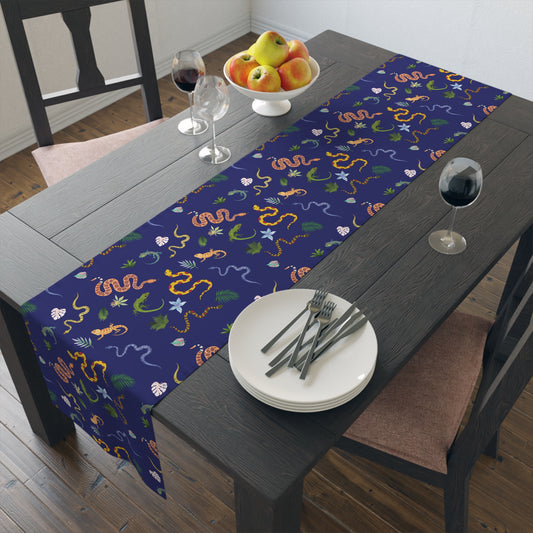 Table Runner - Dancing Reptile