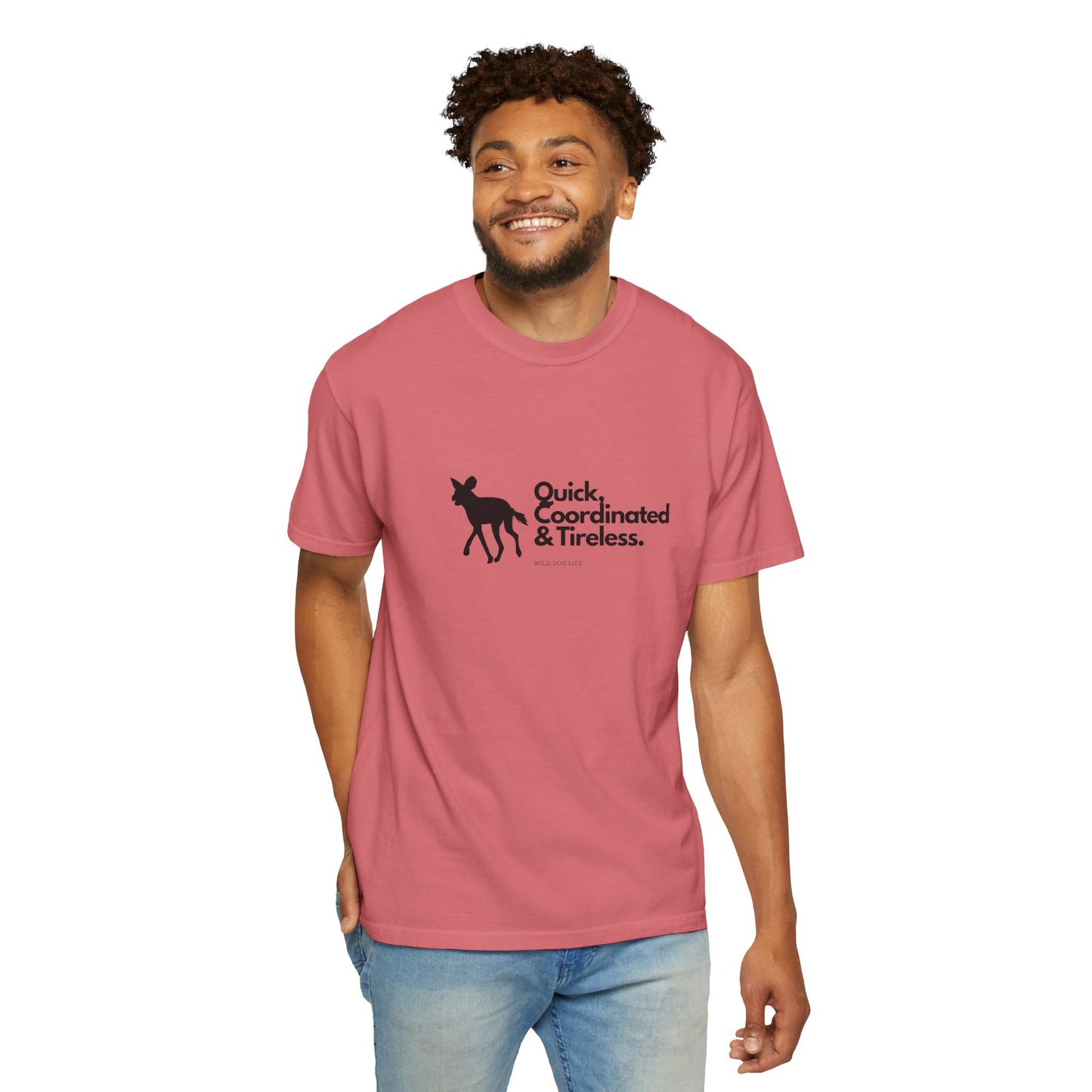 Wild Dog Trait T-Shirt | Unisex Garment-Dyed Tee for Animal Lovers, Casual Wear, Gift Idea, Everyday Comfort, Statement Shirt