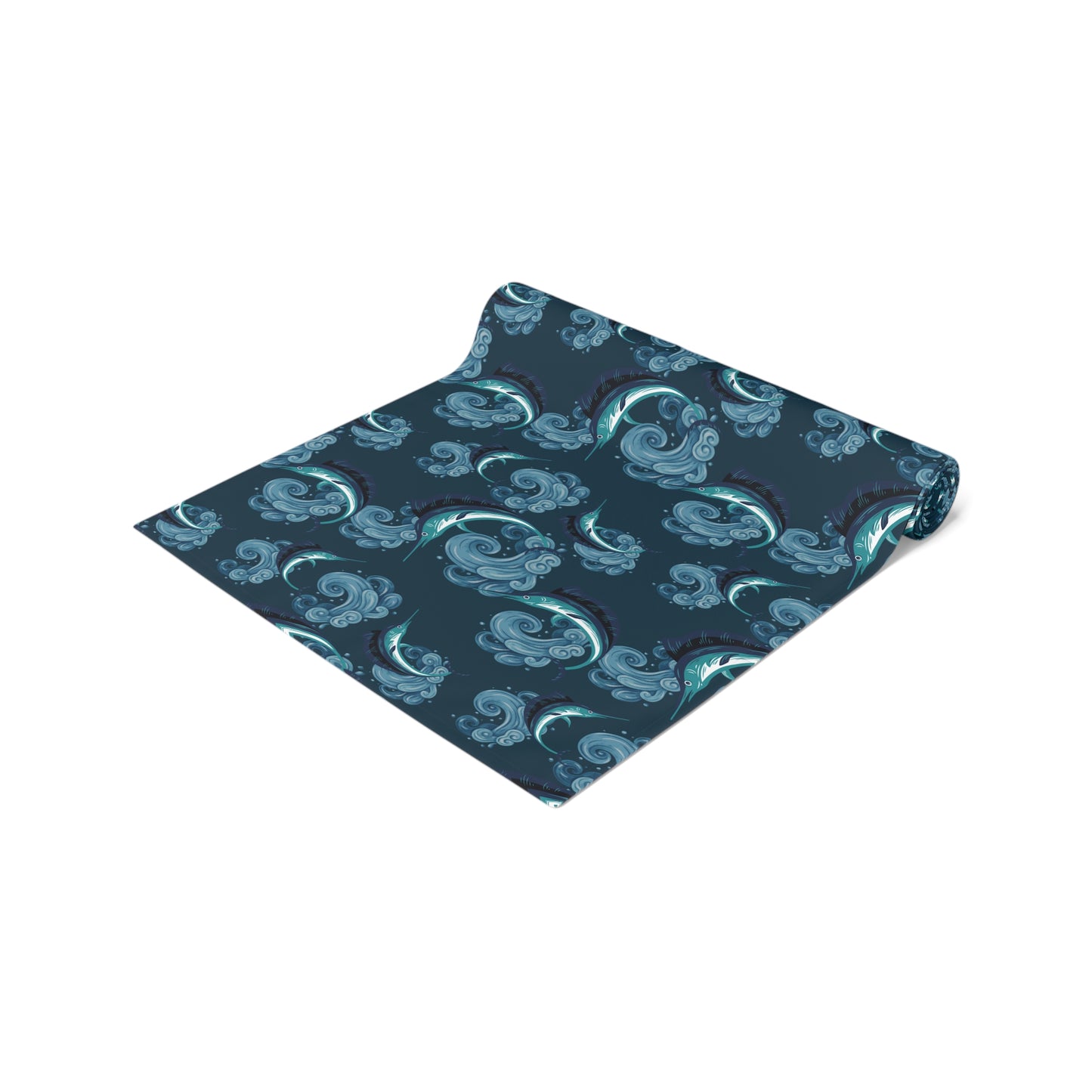 Table Runner - Jumping Marlin