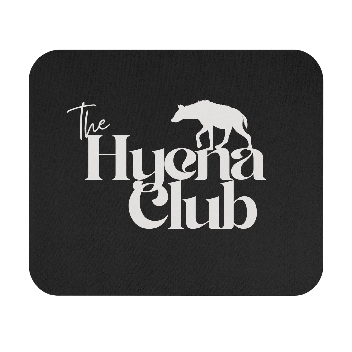 Stylish Hyena Club Mouse Pad - Perfect Gift, Desk Decor, Gamer Accessory, Office Supplies, Animal Lover Gift